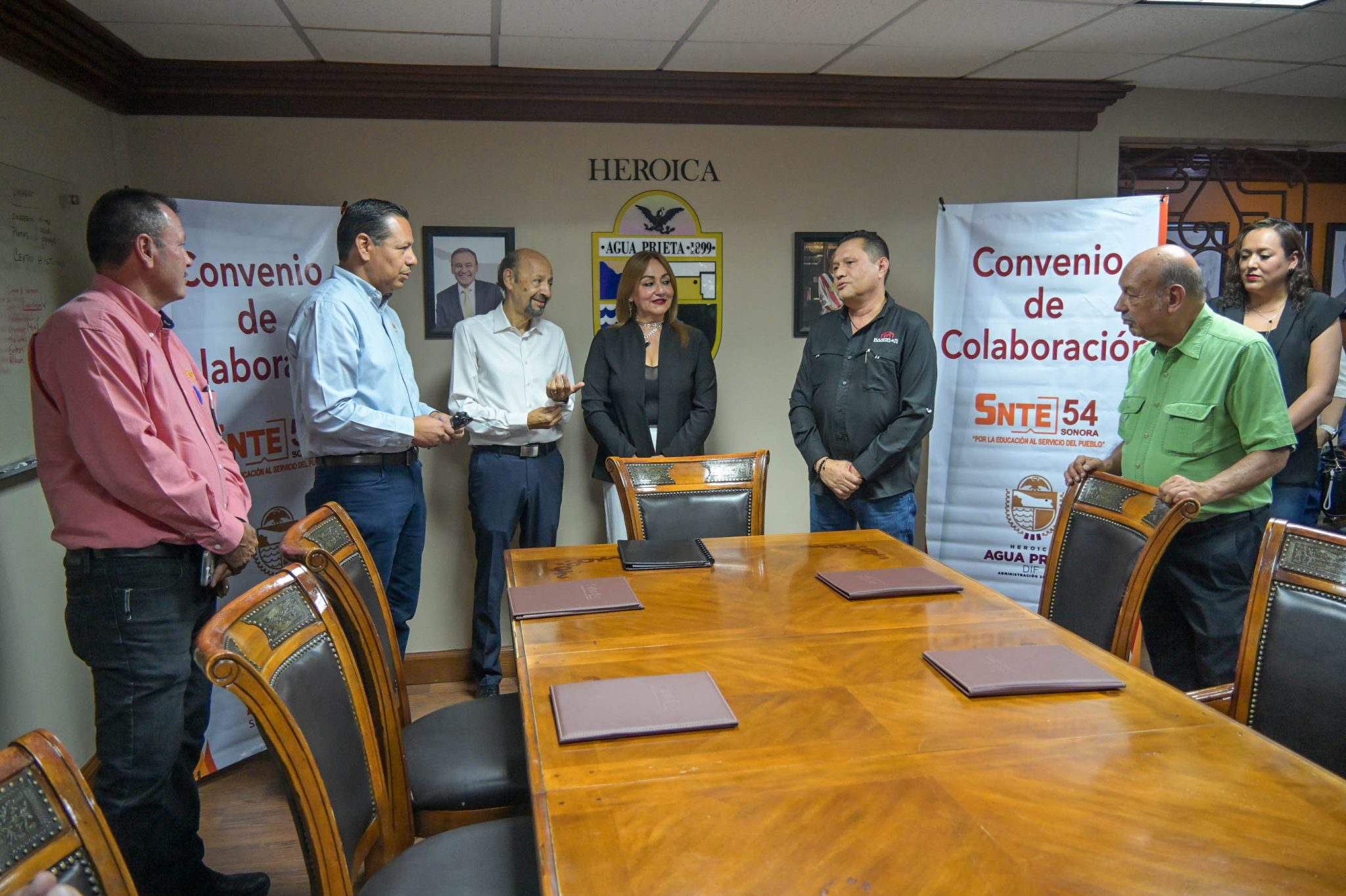 firma de convenio snte isssteson dif-13