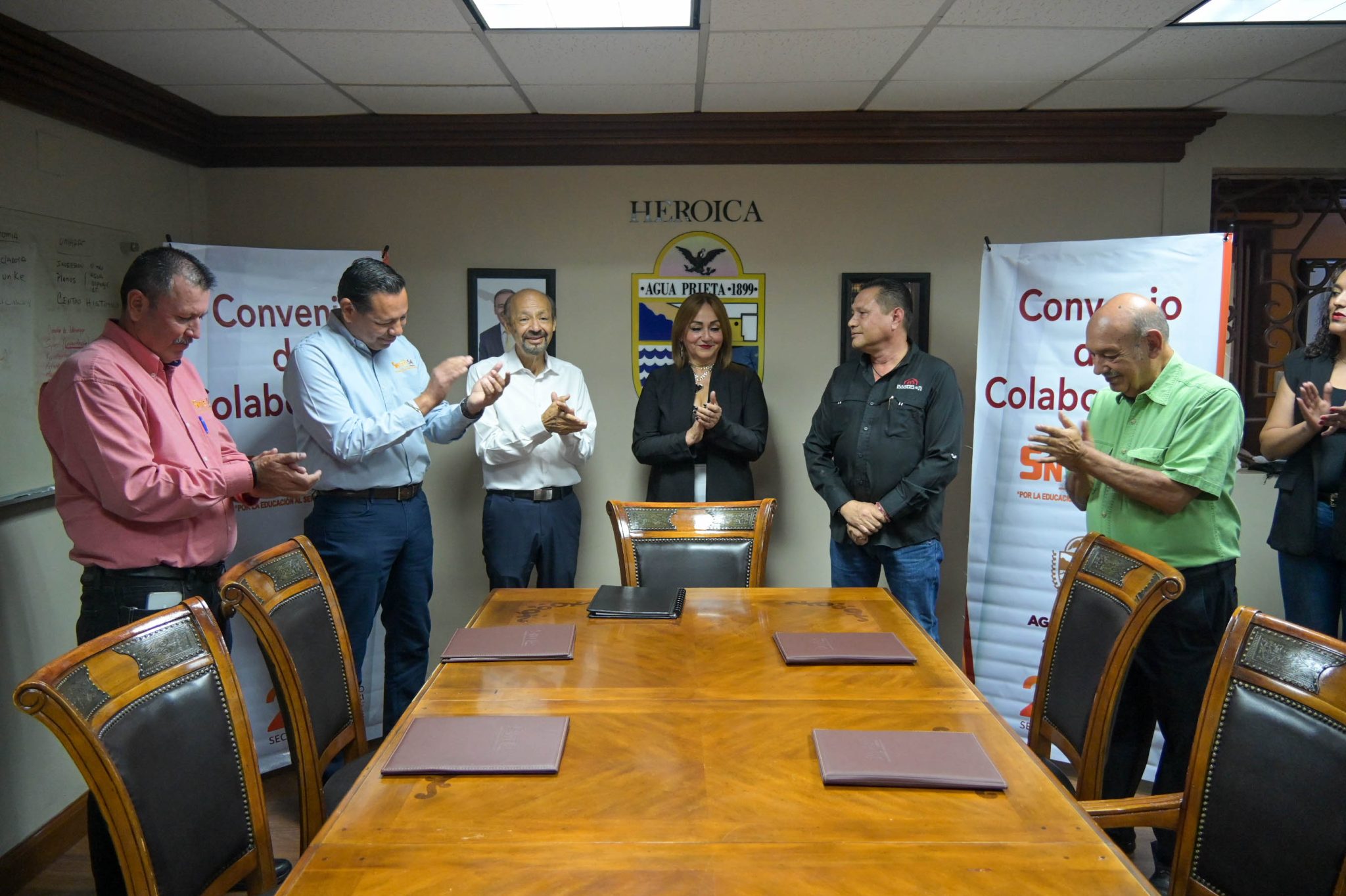 firma de convenio snte isssteson dif-15