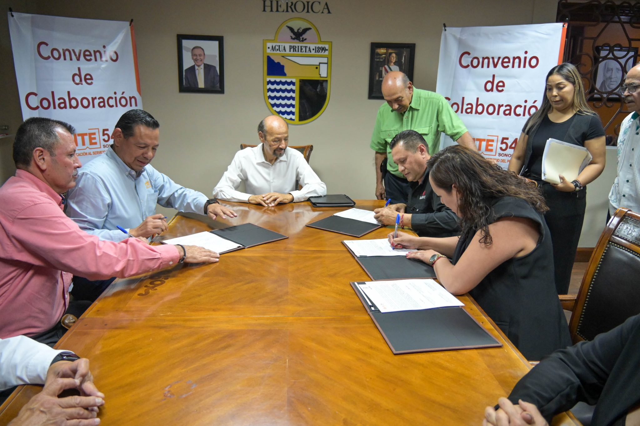 firma de convenio snte isssteson dif-18