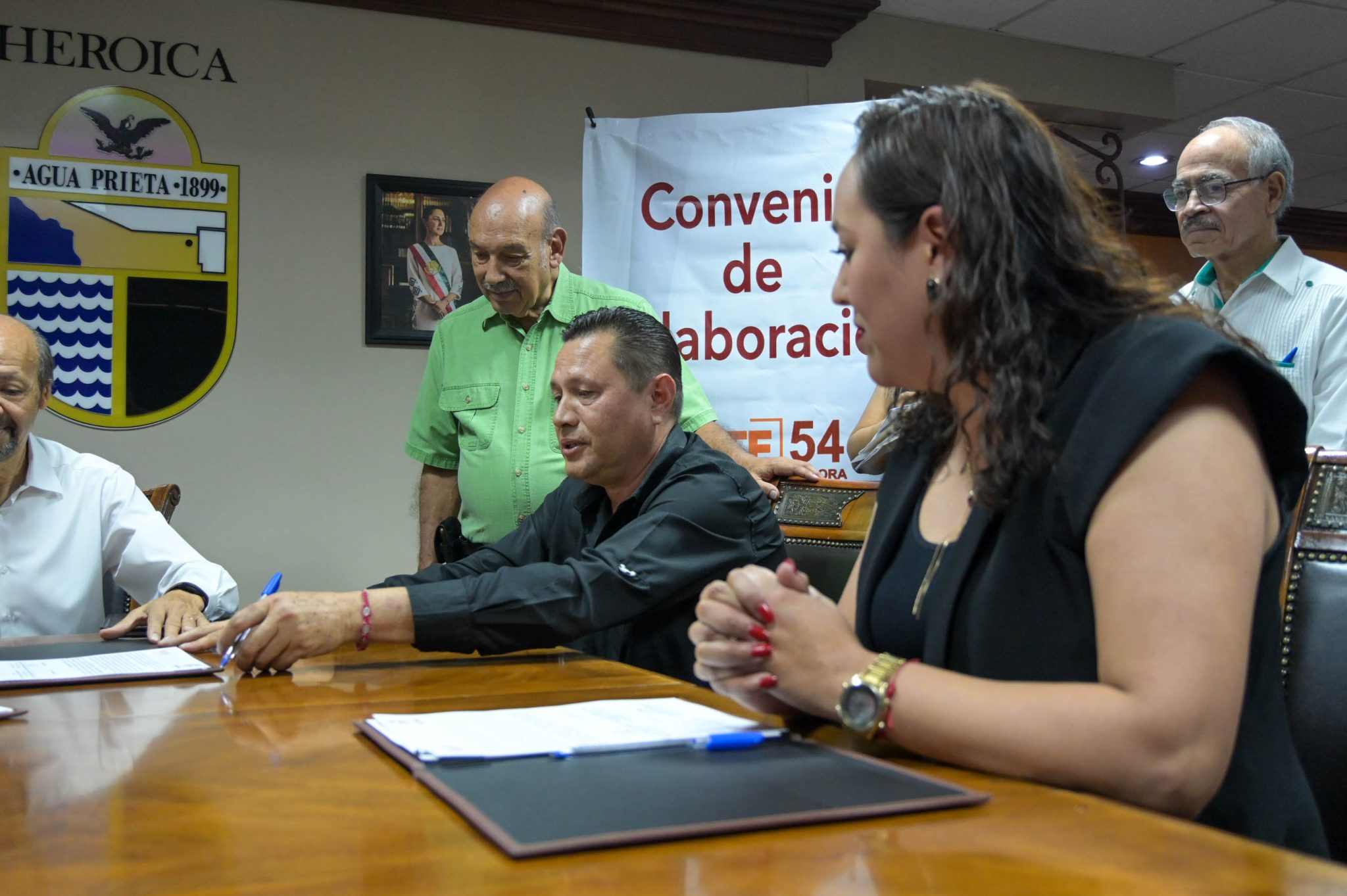 firma de convenio snte isssteson dif-19
