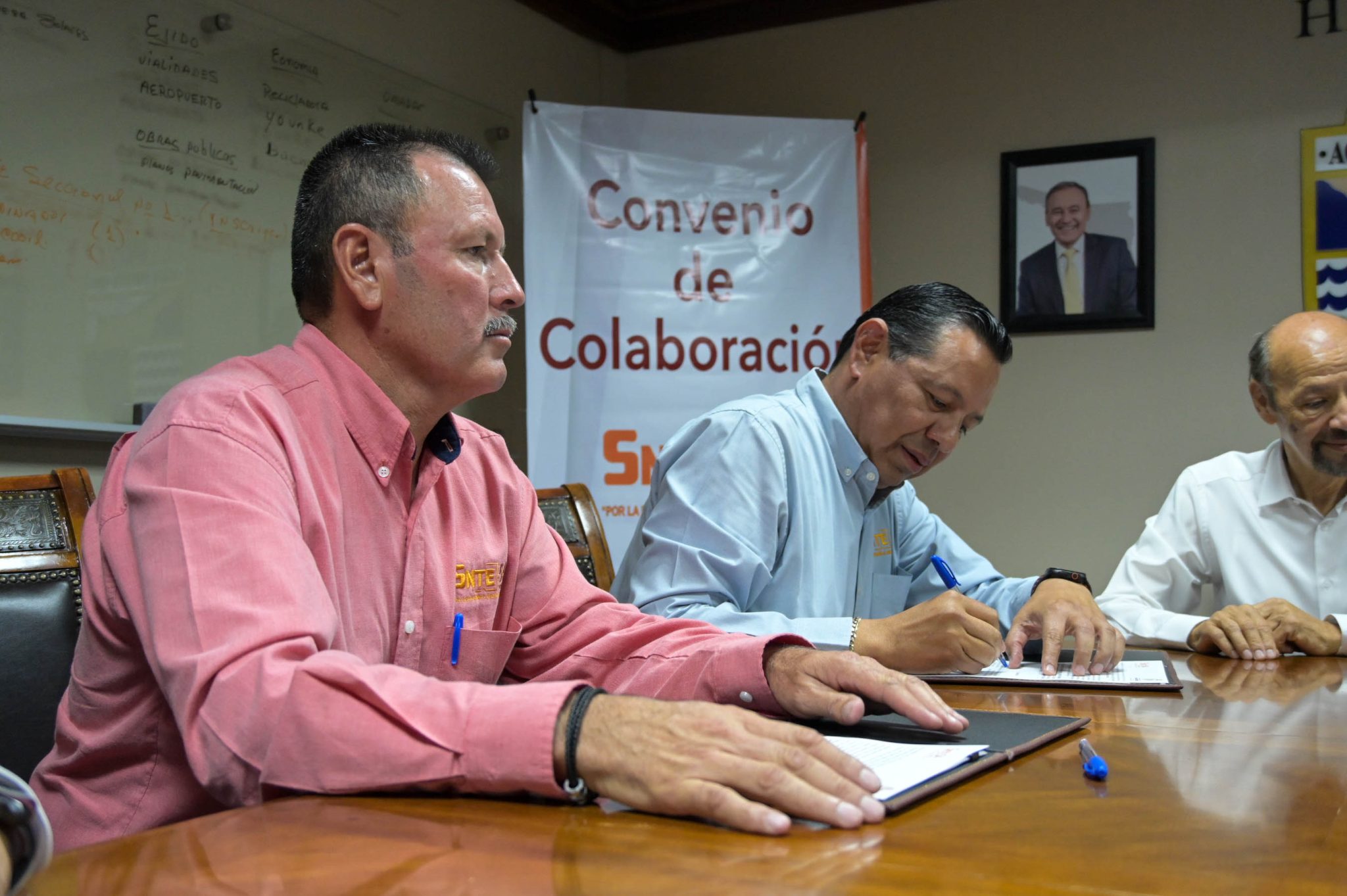 firma de convenio snte isssteson dif-20