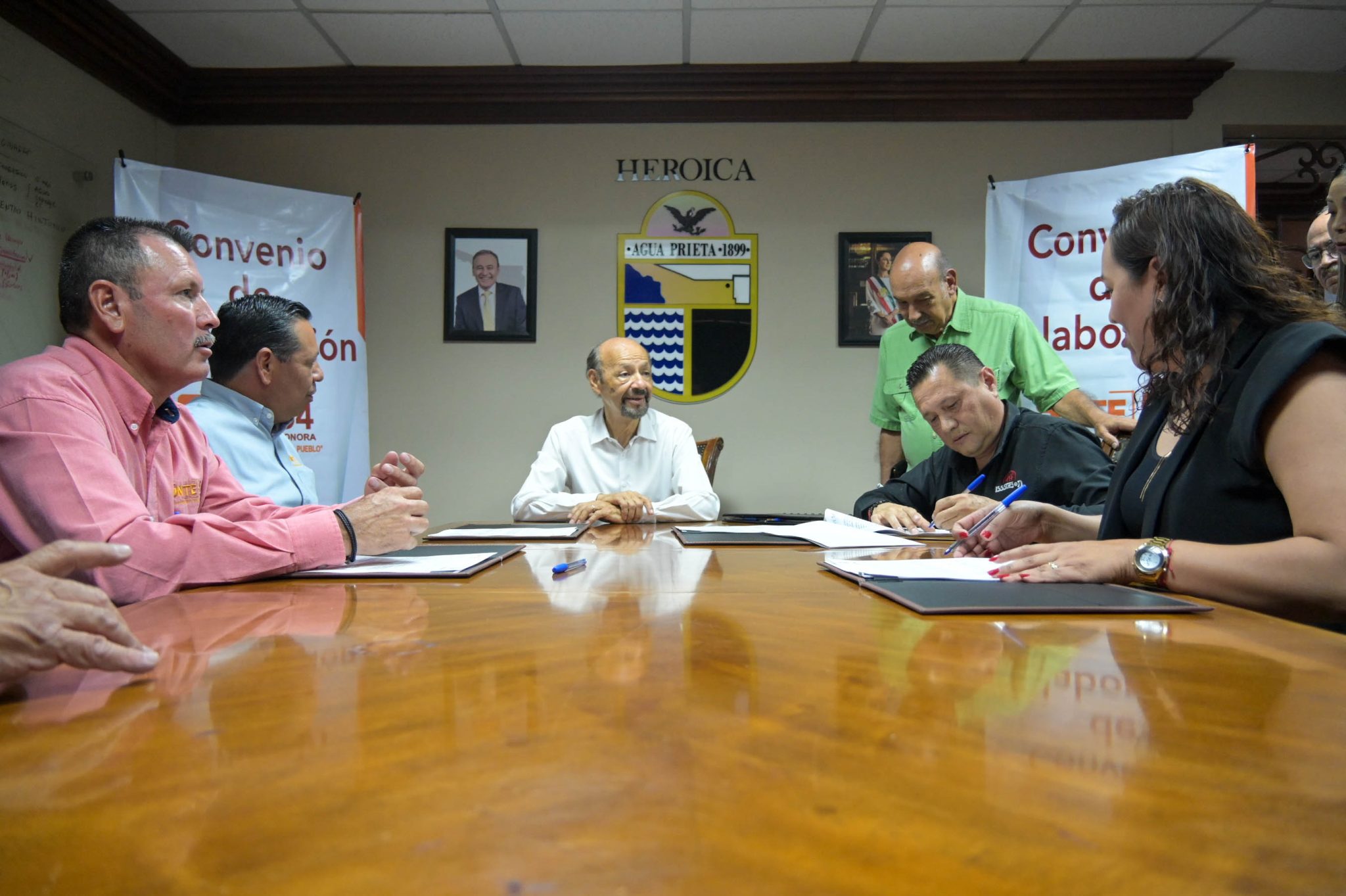 firma de convenio snte isssteson dif-21